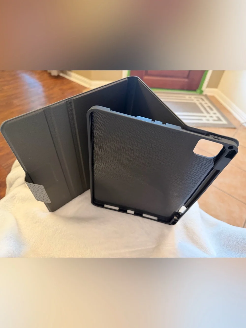 Auaua iPad Pro 11 Case (4th 3rd 2nd 1st Gen) Gray Leather